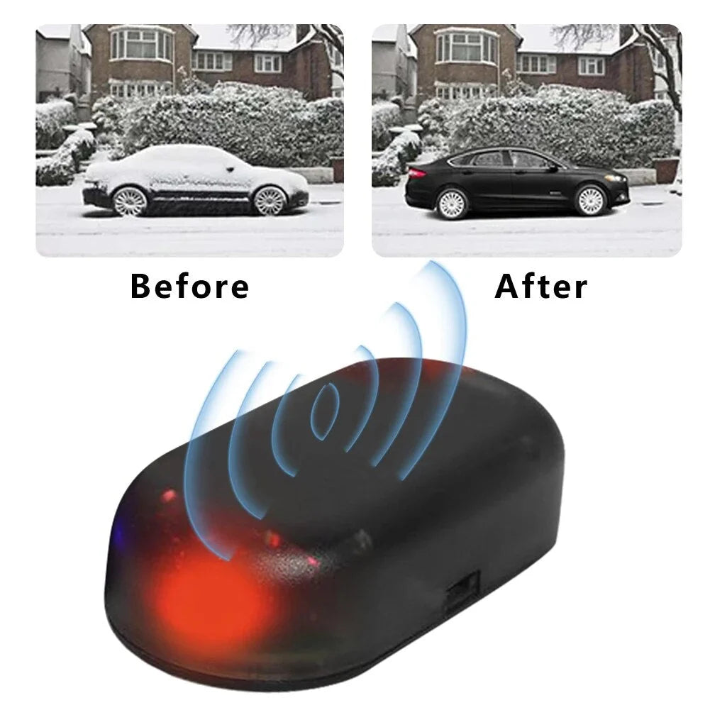 Windshield De-Icer | 12V Plug-In & Compact
