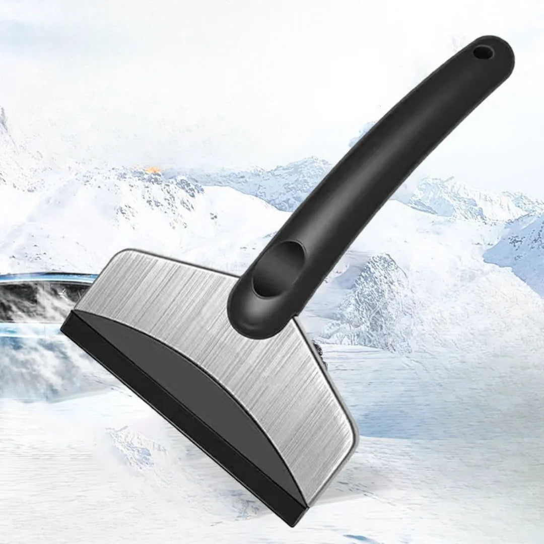 Windshield Ice Scraper | Extendable Handle & LED Light