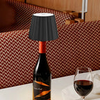 Wine Bottle Lamp | Touch-Dimmable & USB-C Rechargeable