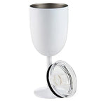 Wine Glass | Double-Wall Stainless Steel | Leakproof Lid