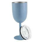 Wine Glass | Double-Wall Stainless Steel | Leakproof Lid