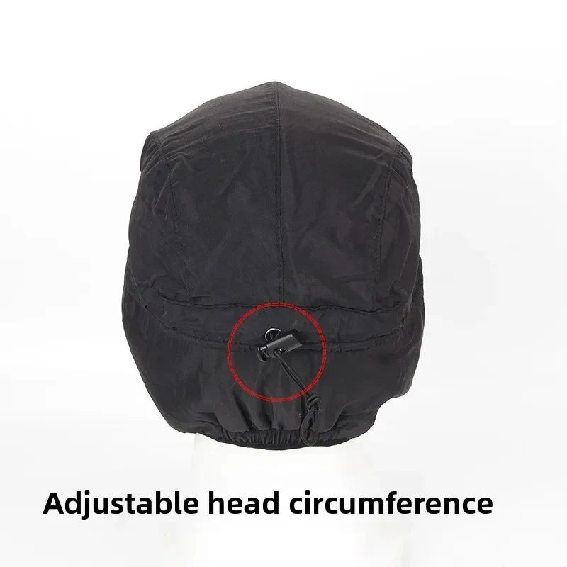 Winter Bomber Hat | Fleece-Lined Foldable Ear Flaps