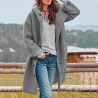 Winter Coat | Warm Polyester Blend & Detachable Hood | Deep Pockets