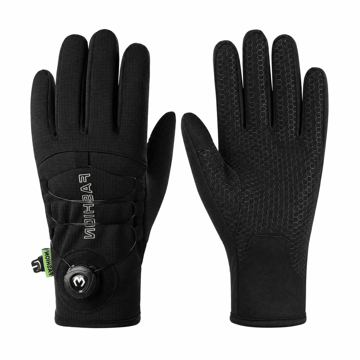 Winter Cycling Gloves | Silicone Palm Grip & Adjustable Dial Closure
