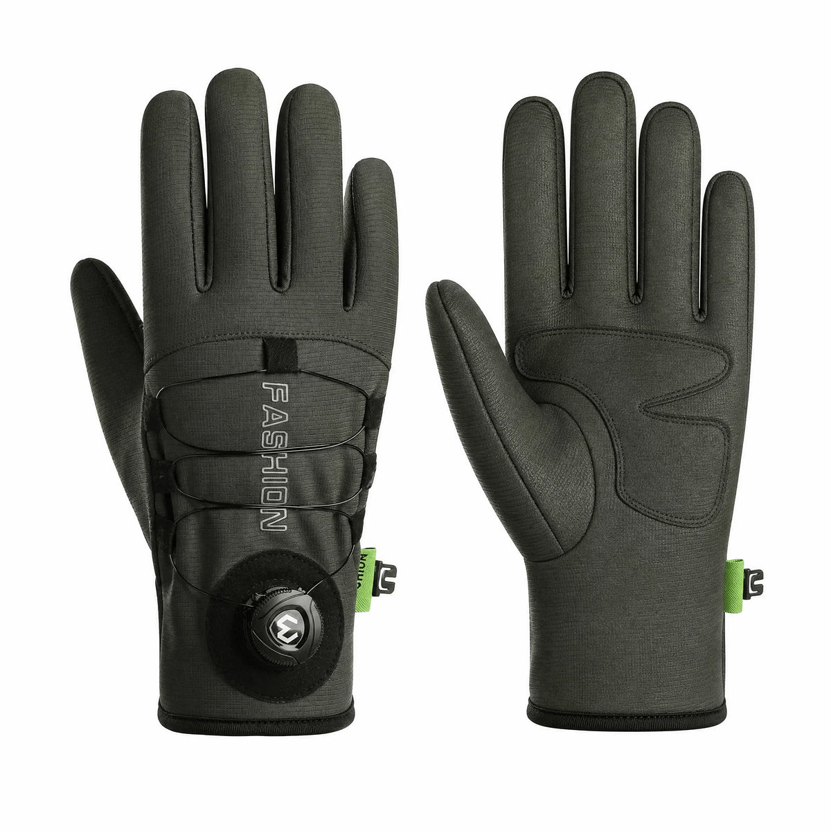 Winter Cycling Gloves | Silicone Palm Grip & Adjustable Dial Closure