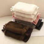 Winter Gloves | Suede Fur Trim & Touchscreen Compatible | Wind-Resistant
