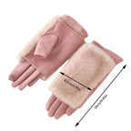 Winter Gloves | Suede Fur Trim & Touchscreen Compatible | Wind-Resistant
