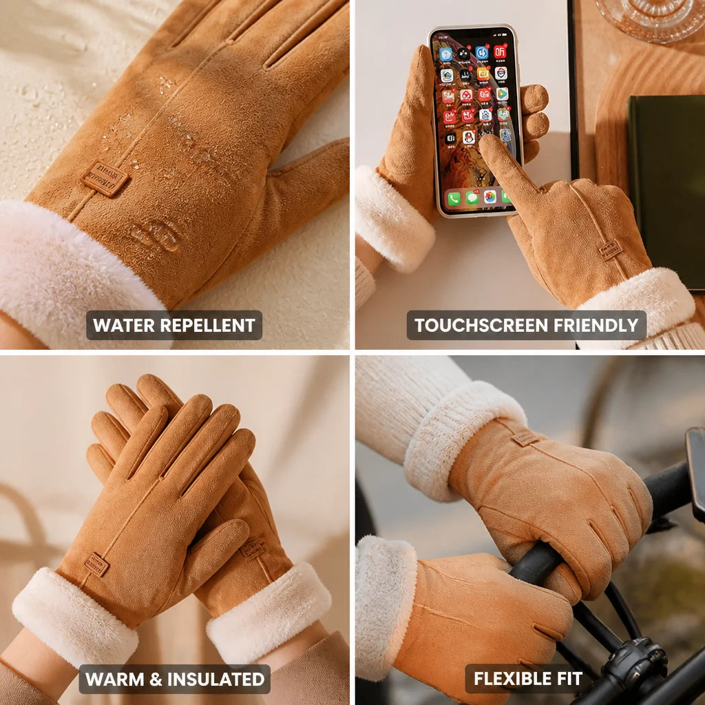 Winter Gloves | Water-Repellent & Insulated | Touchscreen-Compatible