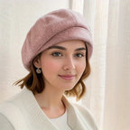 Winter Hat | Fleece-Lined Wool Blend | One Size