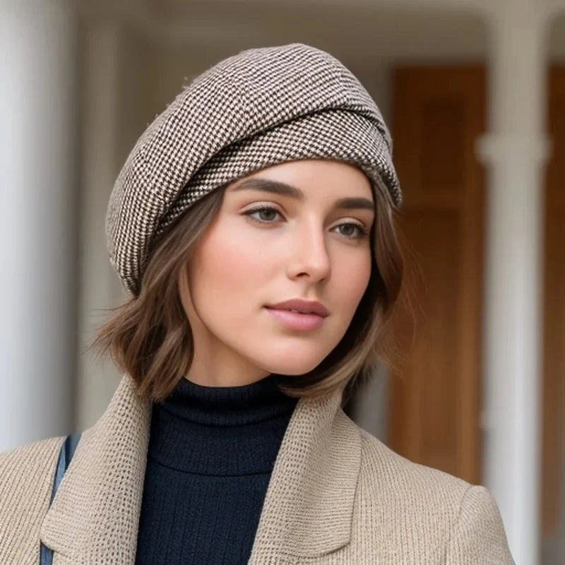 Winter Hat | Fleece-Lined Wool Blend | One Size