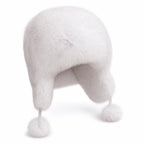 Winter Hat | Natural Fox Fur & Integrated Ear Flaps