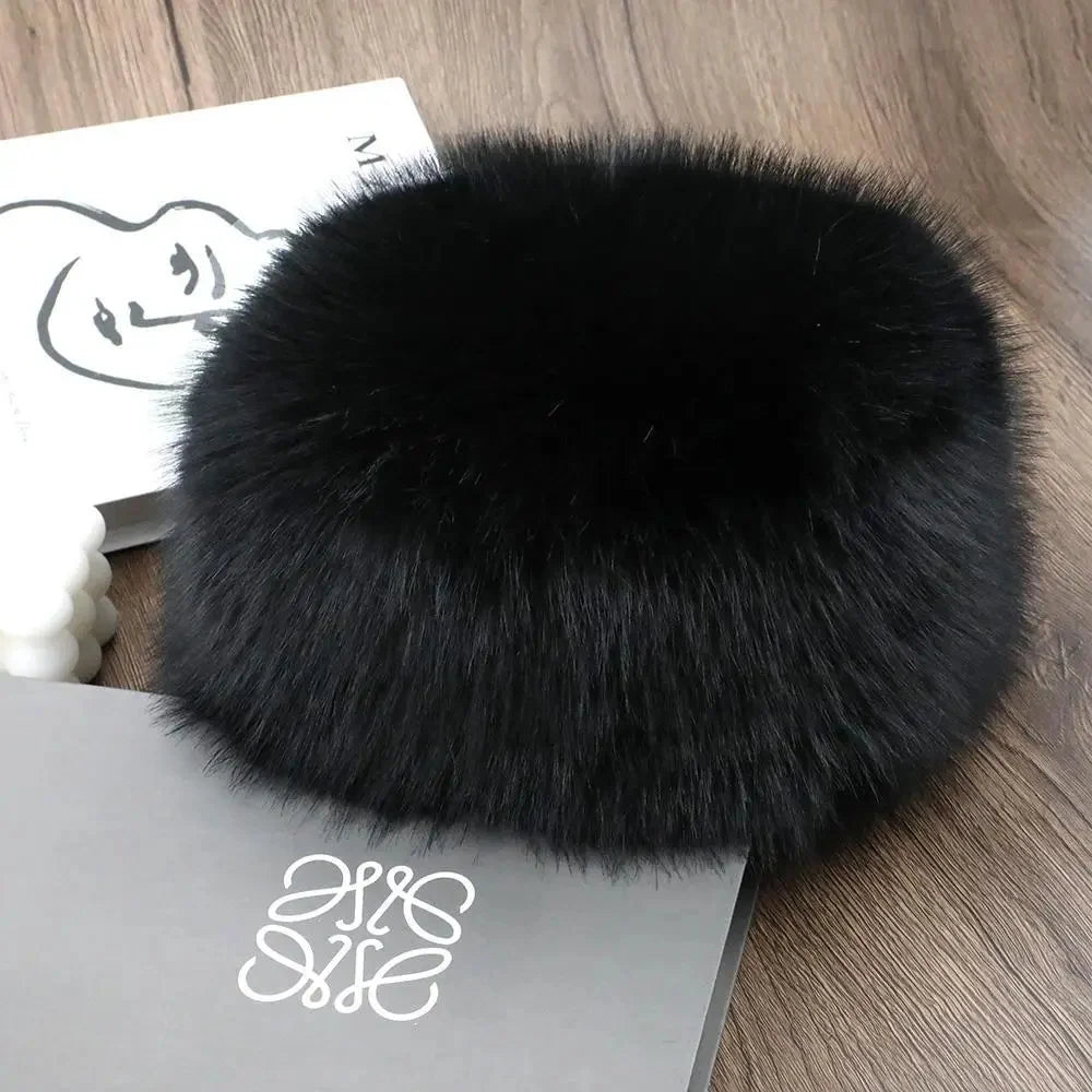 Winter Hat | Plush Faux Fur & Insulated | Wind-Resistant And Adjustable