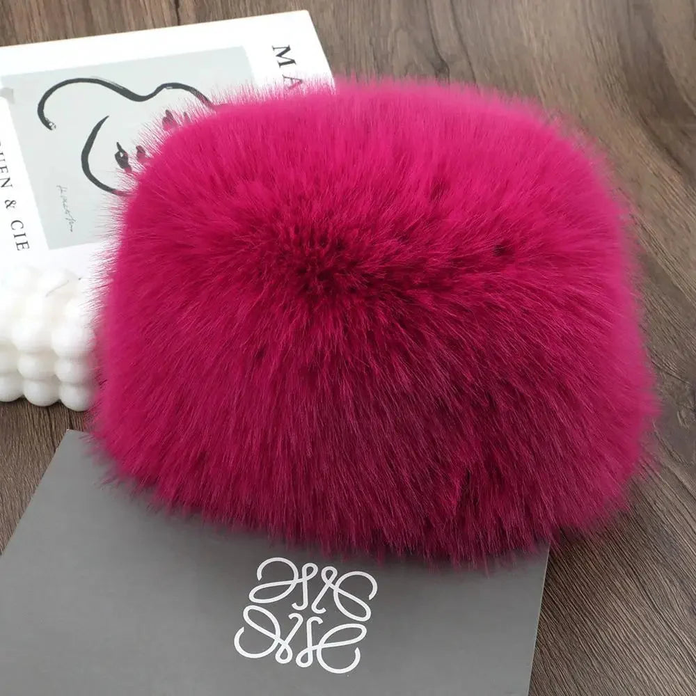Winter Hat | Plush Faux Fur & Insulated | Wind-Resistant And Adjustable