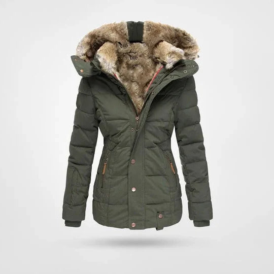 Winter Jacket | Fleece-Lined Hood & Four Pockets