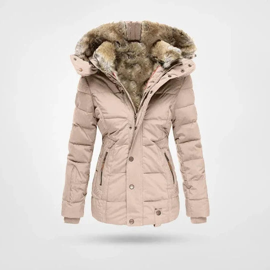 Winter Jacket | Fleece-Lined Hood & Four Pockets