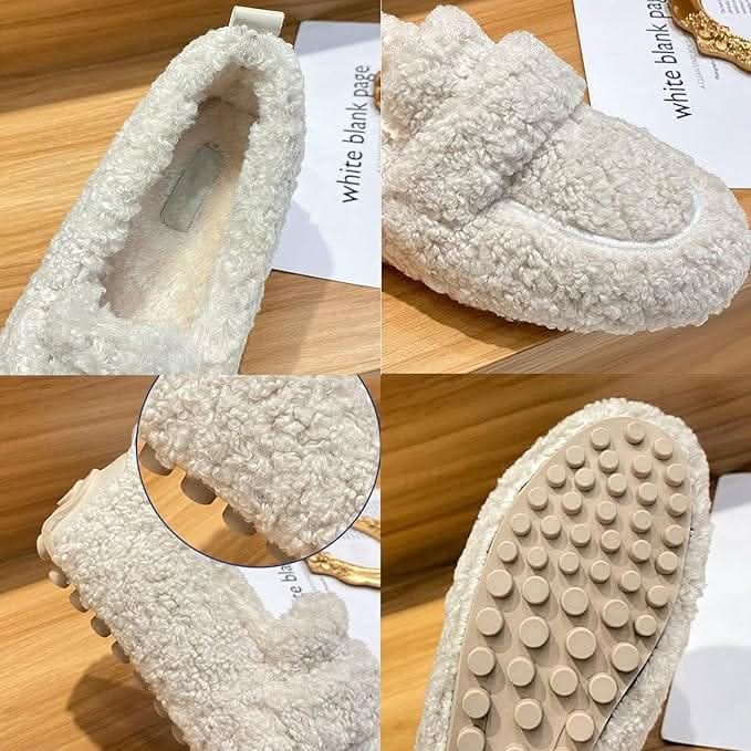 Winter Slippers | Soft Plush Lining & Non-Slip Sole