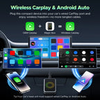 Wireless Car Adapter | Dual Wi‑Fi & Bluetooth | USB‑C 1080p Output