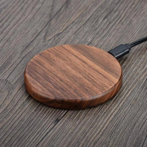 Wireless Charger | Bamboo Design & Fast Charging