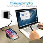 Wireless Charging Pad | 30W Fast Qi-Compatible USB-C