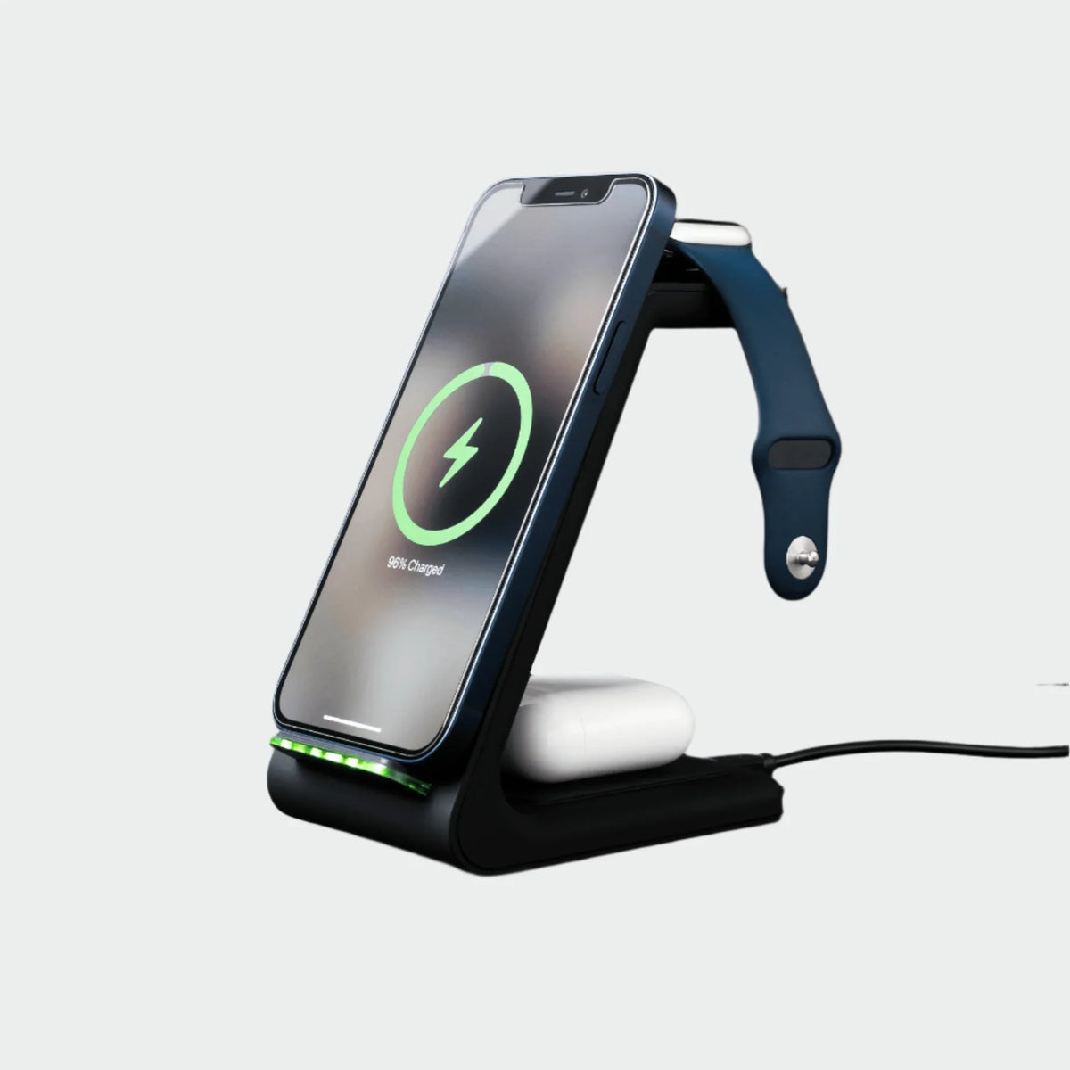 Wireless Charging Station | 3‑In‑1 15W Fast & Magnetic Dock