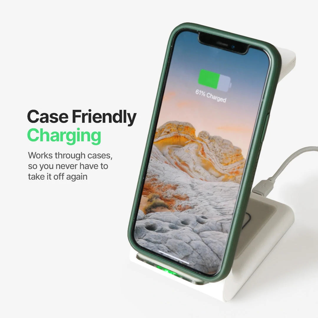 Wireless Charging Station | 3‑In‑1 15W Fast & Magnetic Dock