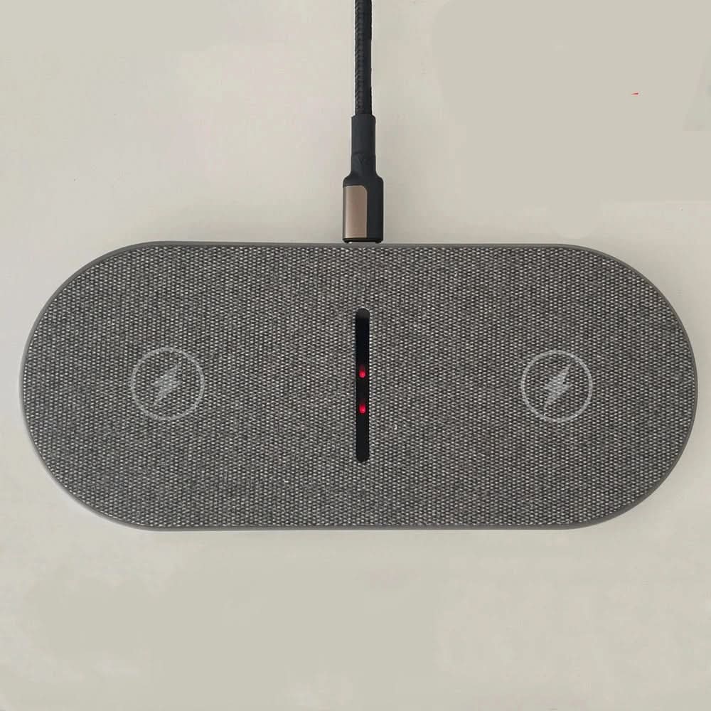 Wireless Charging Station | 40W Fast Dual-Device Charging | Compact