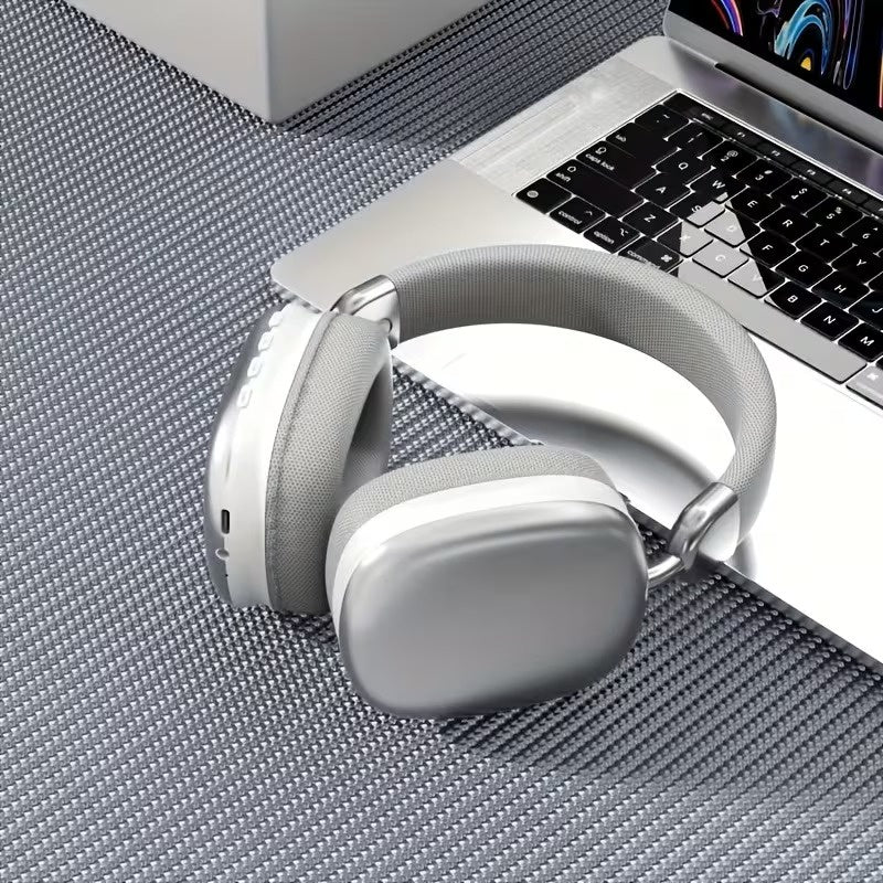 Wireless Over-Ear Headphones with Mesh Padding
