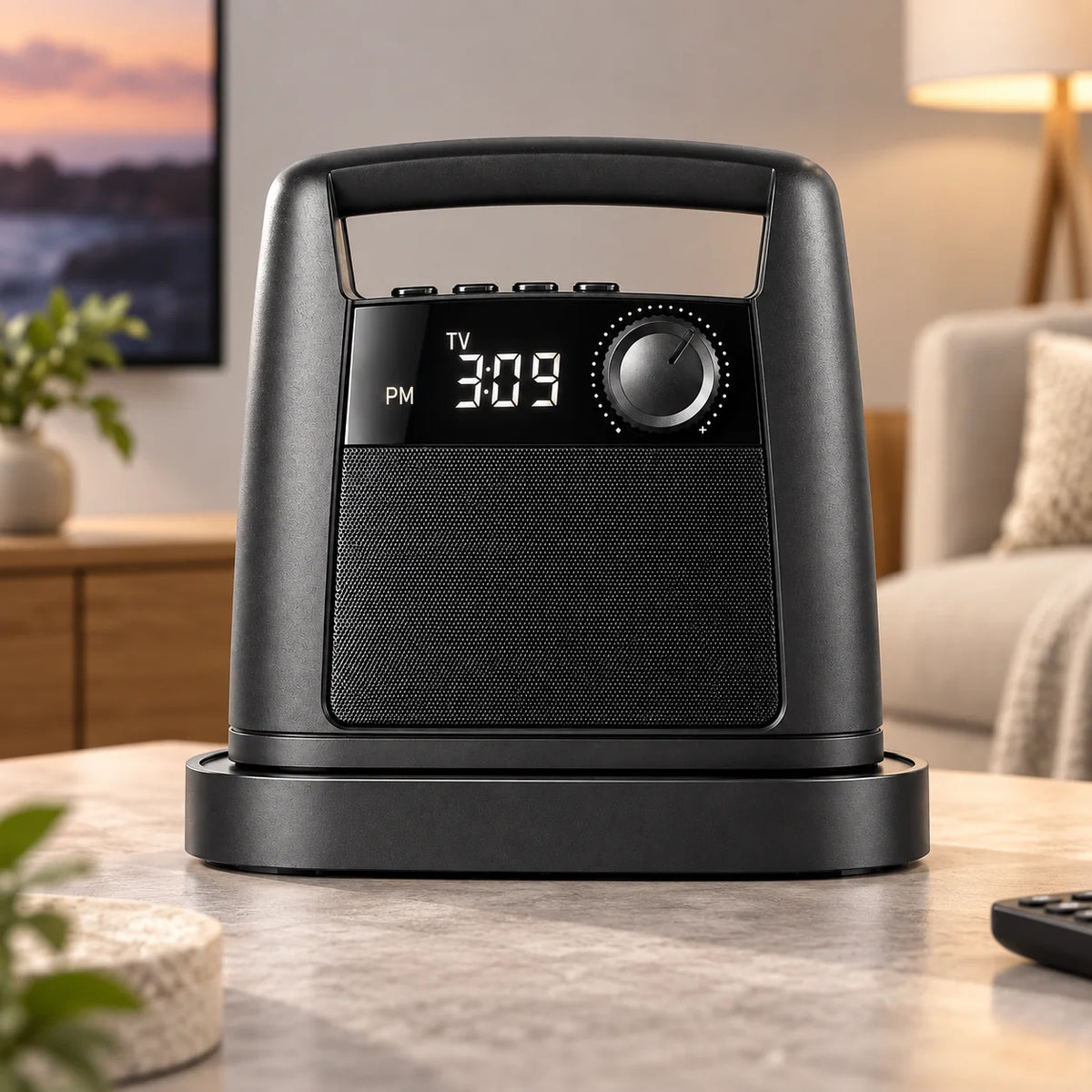 Wireless TV Speaker | 260 Ft Range & Rechargeable