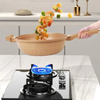 Wok | Nonstick & Dishwasher-Safe | Steamer Basket Included