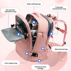 Women's Backpack | Large Waterproof USB Charging & Anti-Theft | Fits 14-Inch Laptop