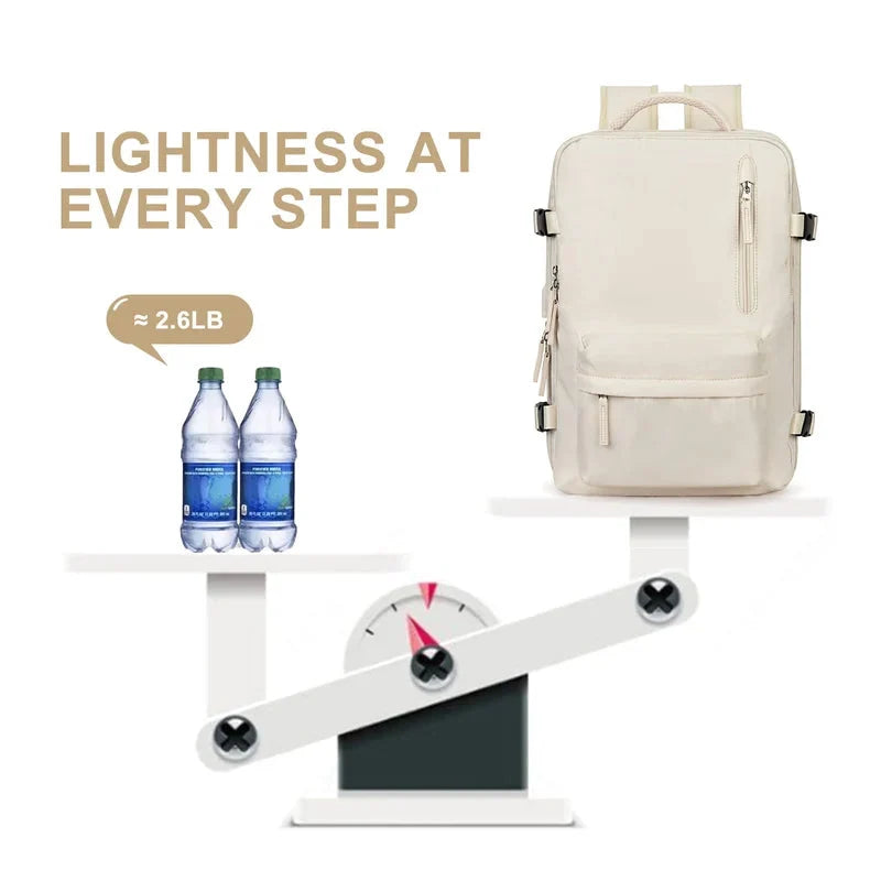 Women's Backpack | Large Waterproof USB Charging & Anti-Theft | Fits 14-Inch Laptop