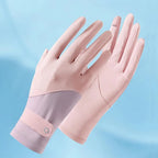 Women's Driving Gloves | Breathable Ice Silk & UV Protection | Anti-Slip Palm