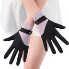 Women's Driving Gloves | Breathable Ice Silk & UV Protection | Anti-Slip Palm