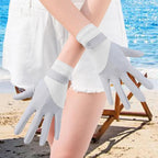 Women's Driving Gloves | Breathable Ice Silk & UV Protection | Anti-Slip Palm