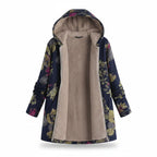 Women's Hoodie Jacket | Soft Teddy Fleece, Hood & Zipper
