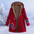 Women's Hoodie Jacket | Soft Teddy Fleece, Hood & Zipper