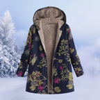 Women's Hoodie Jacket | Soft Teddy Fleece, Hood & Zipper