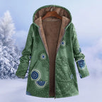 Women's Hoodie Jacket | Soft Teddy Fleece, Hood & Zipper