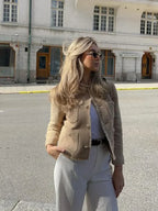 Women's Jacket | Lightweight Polyester | Elegant Versatile Style