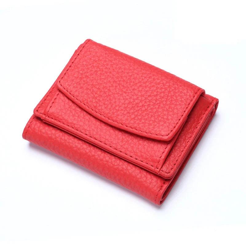 Women's Mini Wallet | RFID-Blocking & Waterproof PU | Snap Closure