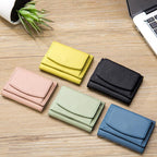 Women's Mini Wallet | RFID-Blocking & Waterproof PU | Snap Closure
