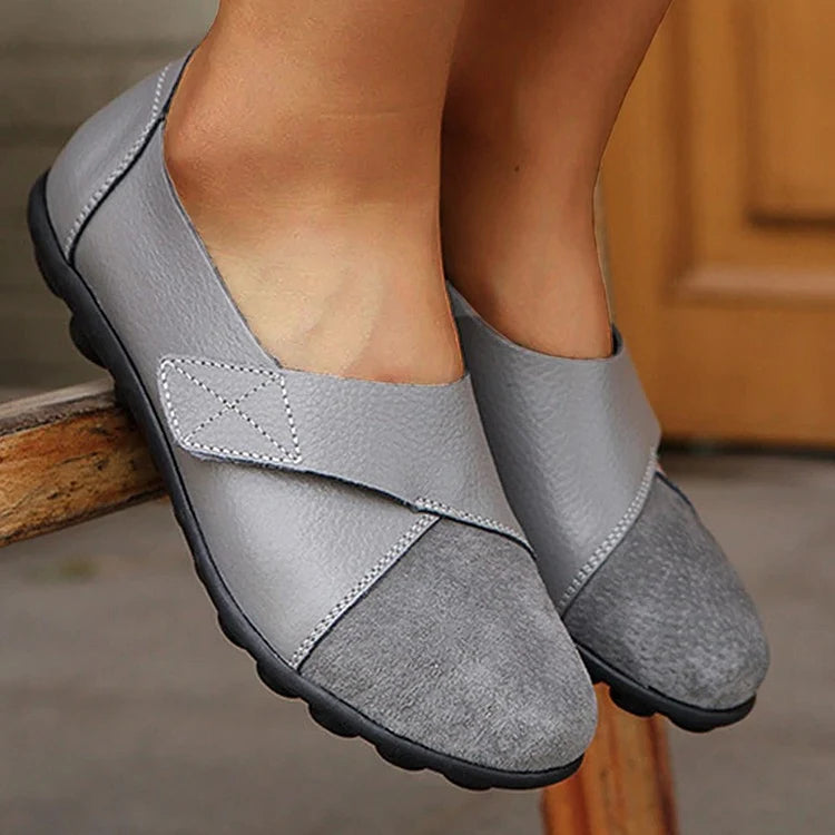 Women's Orthopedic Loafers | Arch Support & Wide Toe Box | Genuine Leather Upper