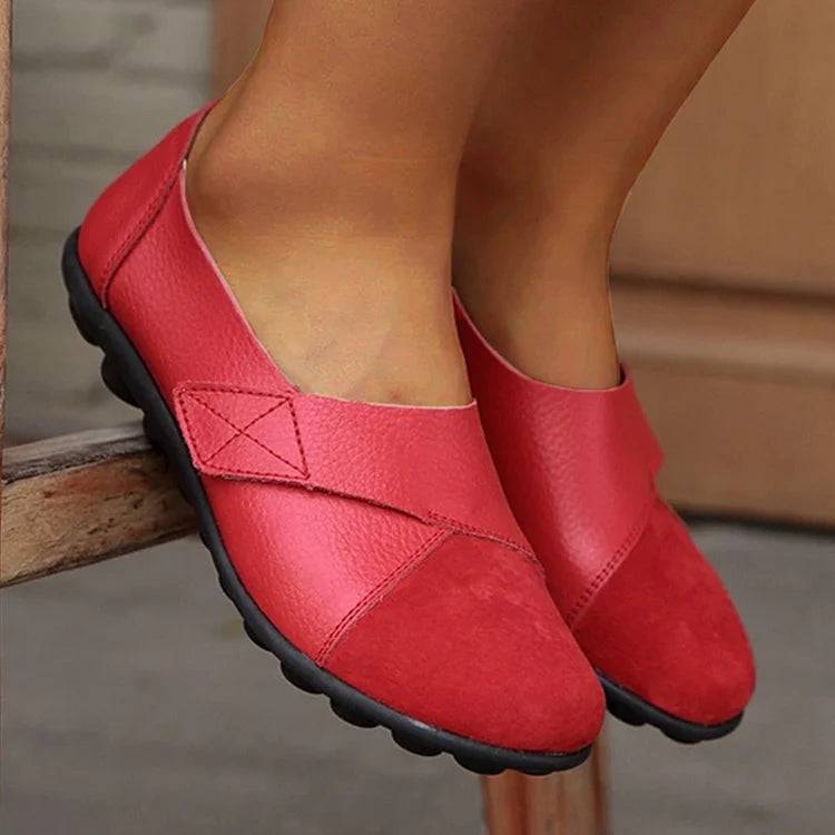 Women's Orthopedic Loafers | Arch Support & Wide Toe Box | Genuine Leather Upper