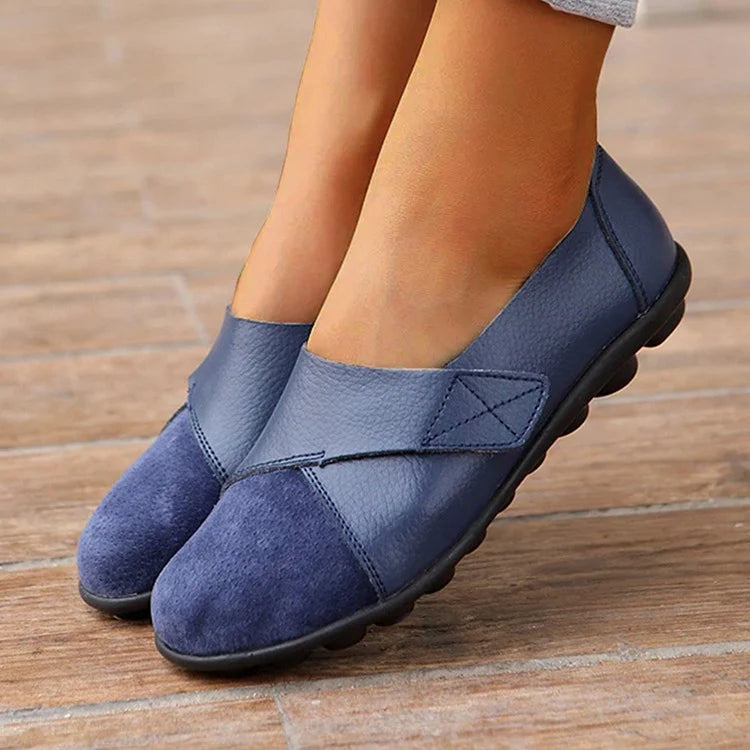 Women's Orthopedic Loafers | Arch Support & Wide Toe Box | Genuine Leather Upper
