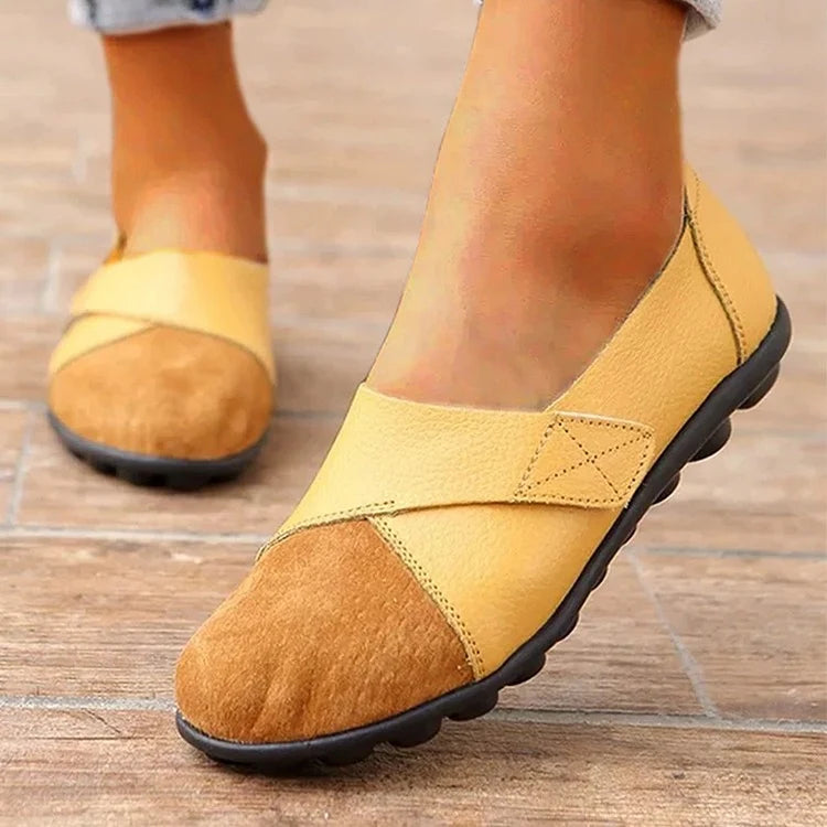 Women's Orthopedic Loafers | Arch Support & Wide Toe Box | Genuine Leather Upper
