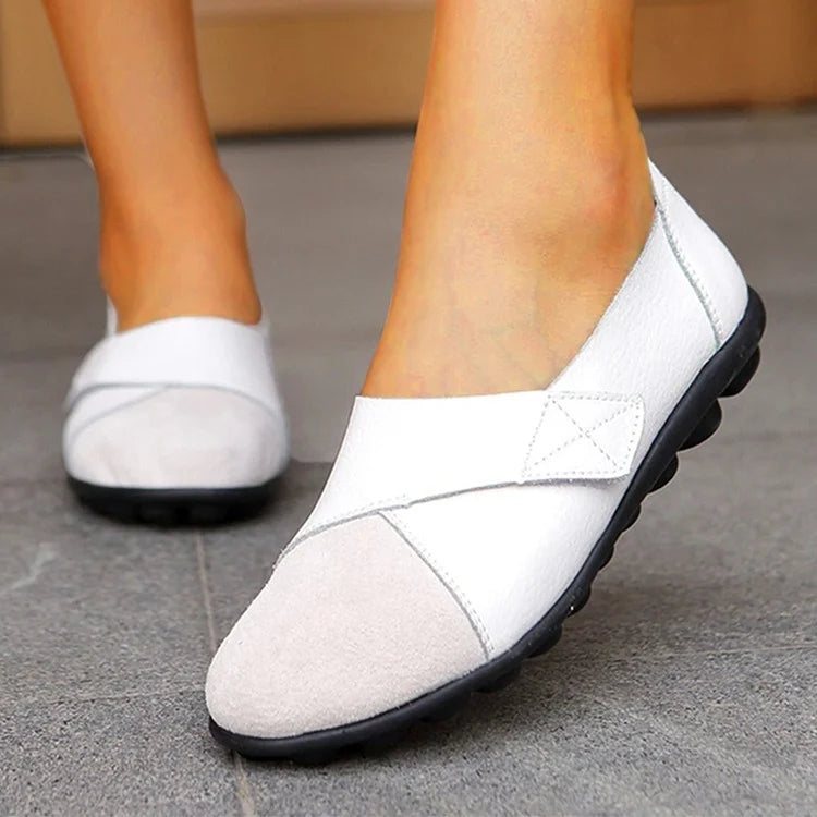 Women's Orthopedic Loafers | Arch Support & Wide Toe Box | Genuine Leather Upper