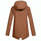 Women's Raincoat | Water- & Windproof Fleece-Lined | Adjustable Hood