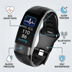 Women's Smartwatch | ECG & Heart Rate Monitoring | Silicone Strap