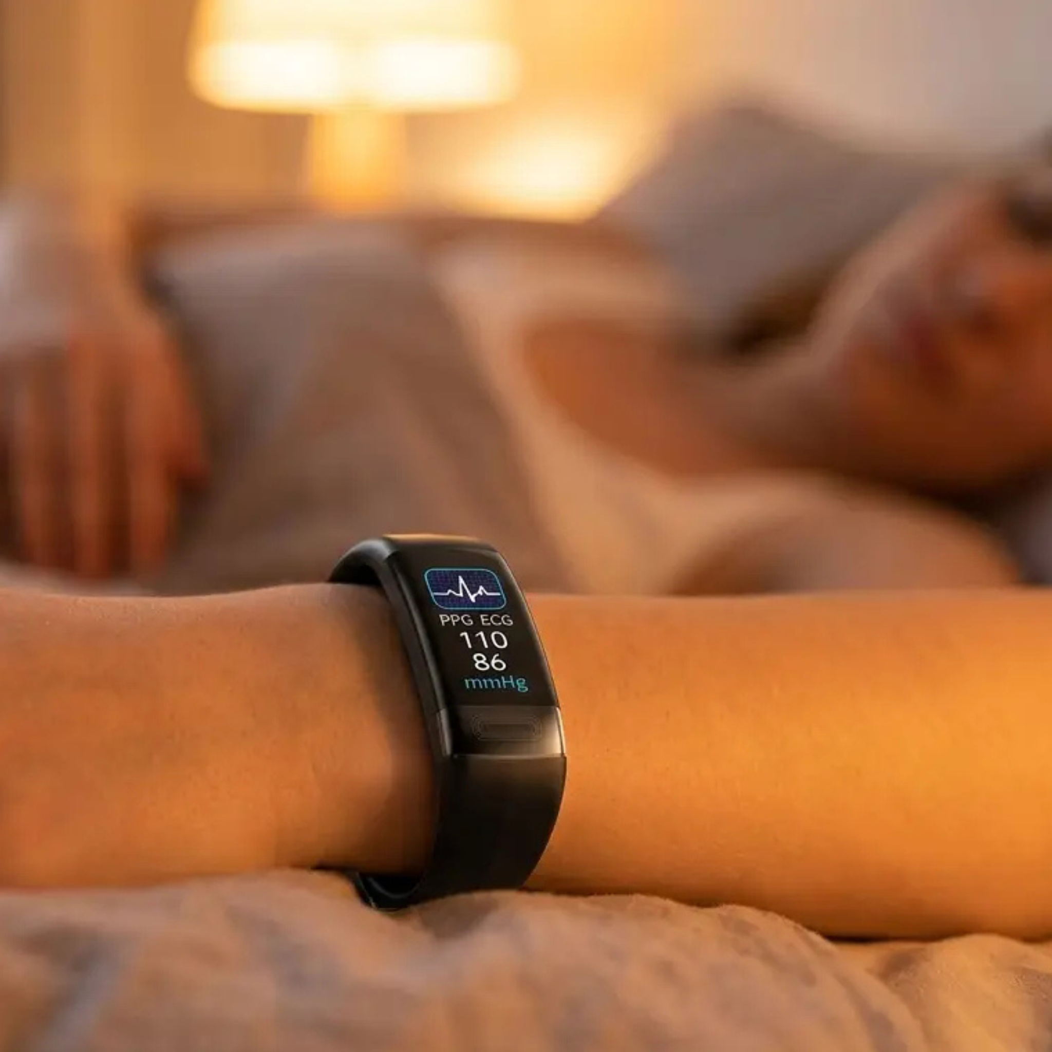 Women's Smartwatch | ECG & Heart Rate Monitoring | Silicone Strap