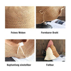 Women's Sun Hat | Wide Brim & Breathable | Adjustable Fit 55–57.5 cm